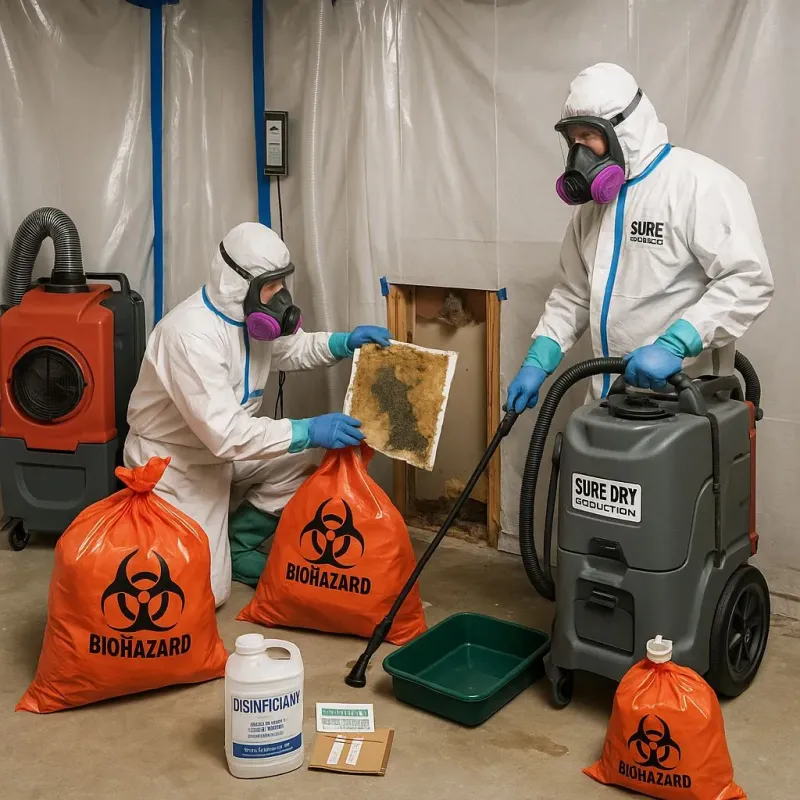 Contaminated Water Handling Protocols process in Clinton, MT